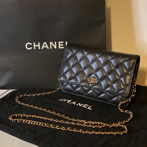 CHANEL Handbags - MOST DESIRED/CLASSIC Chanel Wallet on Chain